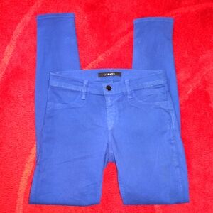 J Brand Royal Blue Skinny Jeans